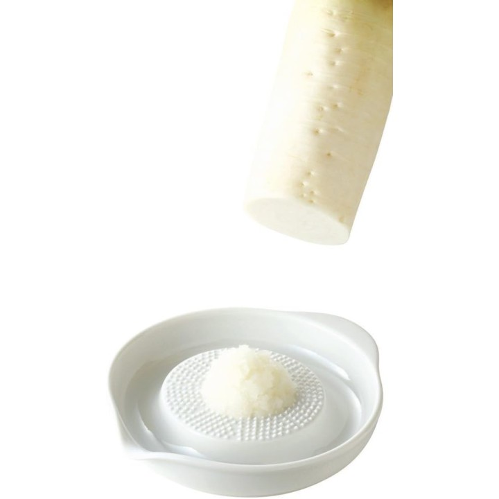 Râpe en céramique KAI Kai House Select avec base antidérapante en silicone - Fabriquée au Japon - DH7071