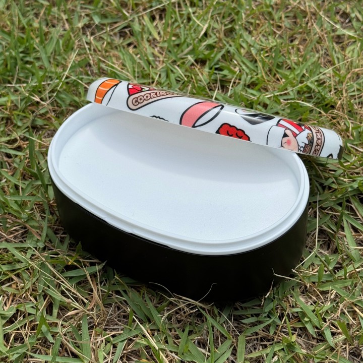 Caja Bento Cookingsan de 480 ml (fabricada en Japón)