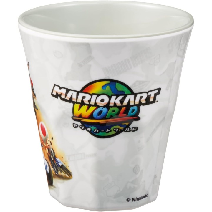 Vaso de melamina Mario Kart de 270 ml para niños, con diseño de patinador, Japón