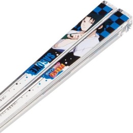 Naruto Sasuke Acrylic Chopsticks 21cm Dishwasher Safe Japan Import