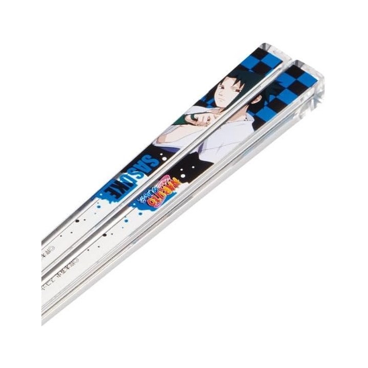 Naruto Sasuke Acrylic Chopsticks 21cm Dishwasher Safe Japan Import