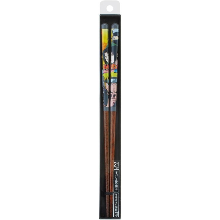 Naruto Lacquered Chopsticks 21cm Skater Japan Import