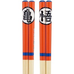Dragon Ball Bambus-Essstäbchen-Set, 2 Paar, 21 cm, Import aus Japan