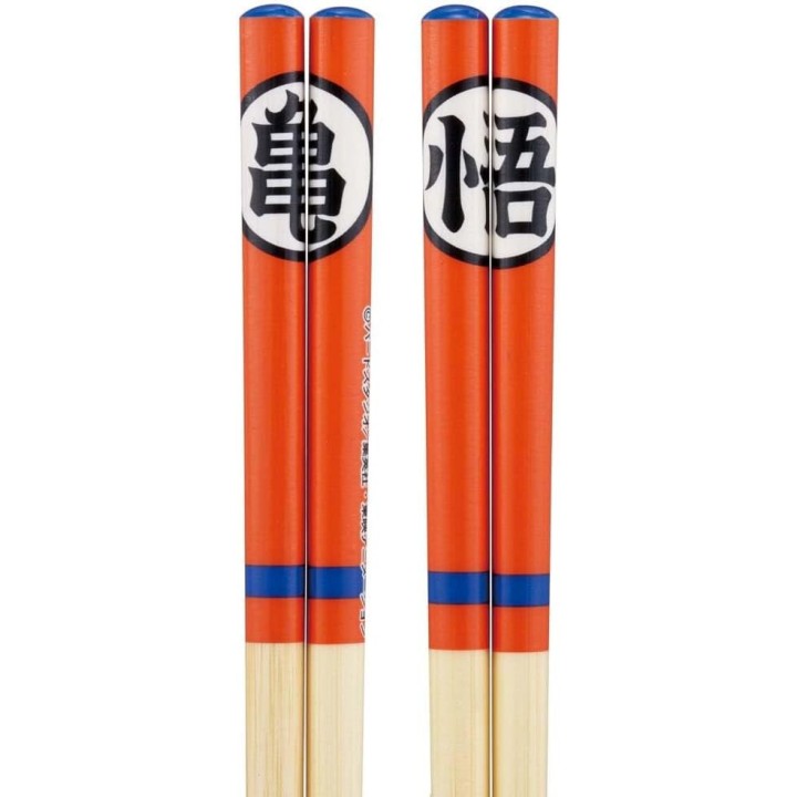 Dragon Ball Bambus-Essstäbchen-Set, 2 Paar, 21 cm, Import aus Japan