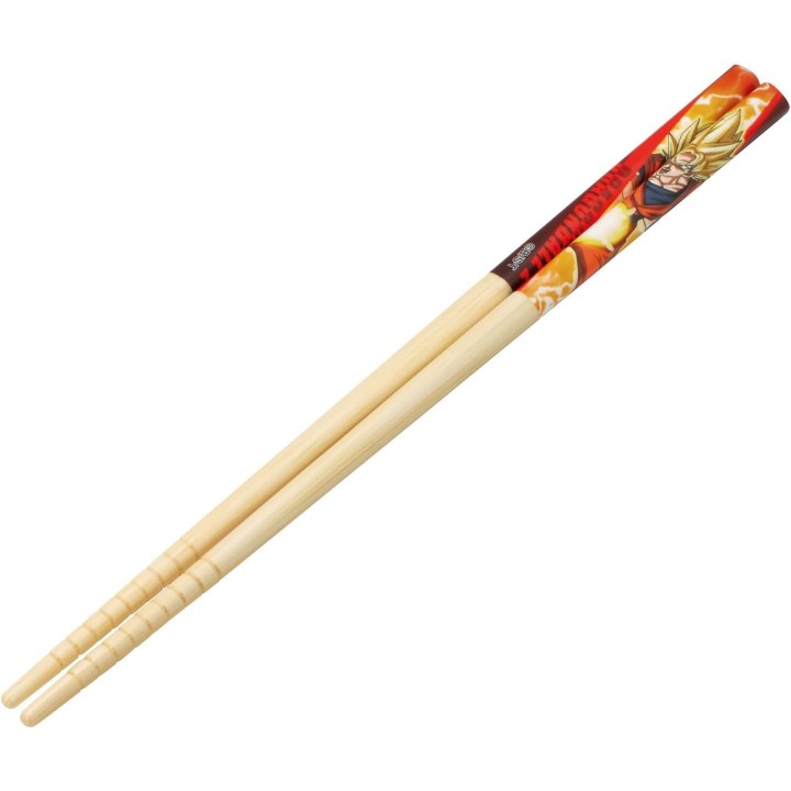 Dragon Ball Z Goku Bamboo Chopsticks 21cm Skater Japan Import