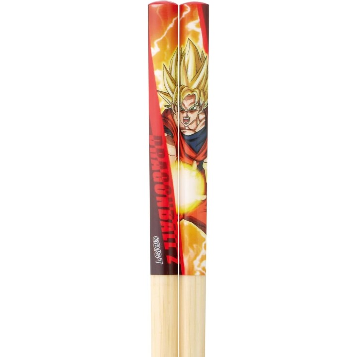 Dragon Ball Z Goku Bamboo Chopsticks 21cm Skater Japan Import