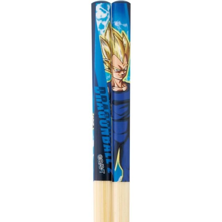 Dragon Ball Z Vegeta Bamboo Chopsticks 21cm Skater Japan Import
