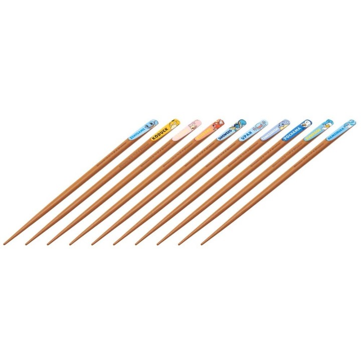 Set de regalo de palillos de tipo Agua de Pokémon, 5 pares de 21 cm, importados de Japón