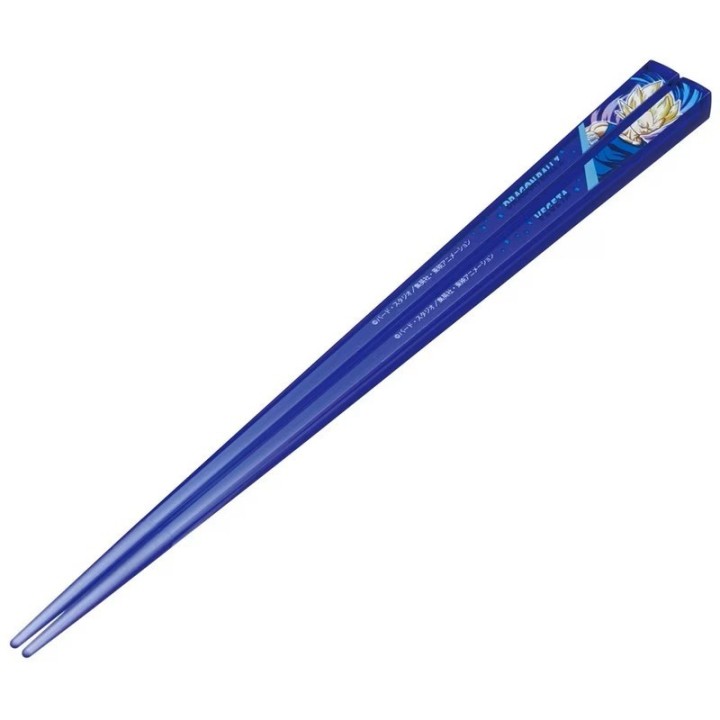 Baguettes en acrylique Dragon Ball Z Vegeta, 21 cm, lavables au lave-vaisselle, fabriquées au Japon