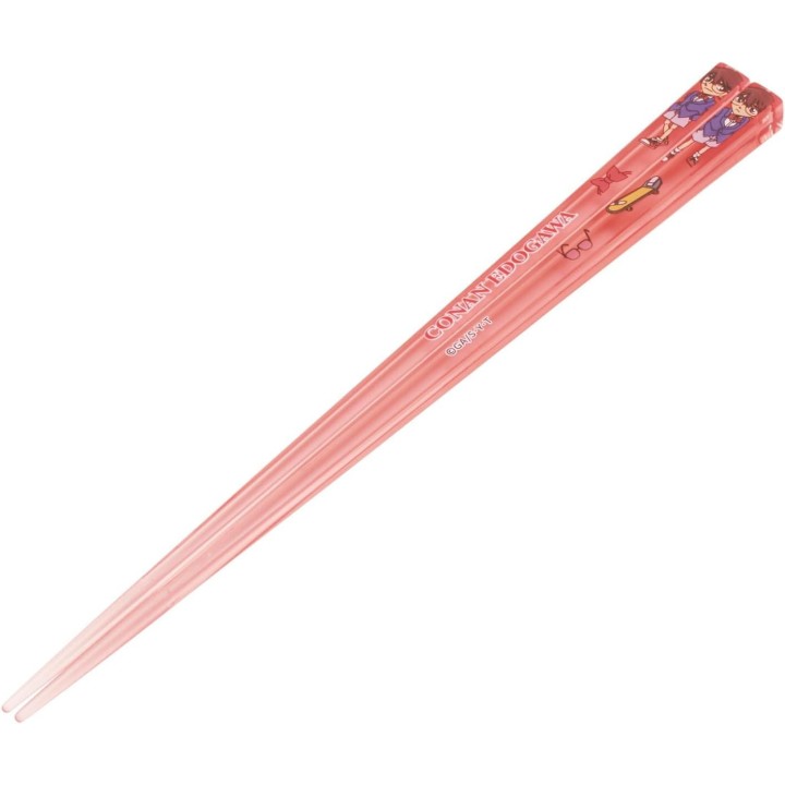 Palillos acrílicos de Detective Conan y Kaito Kid, 21 cm, aptos para el lavavajillas, importados de Japón