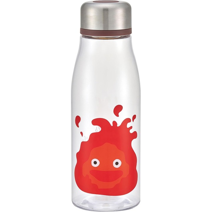 Bouteille d'eau Calcifer 500 ml avec infuseur à thé – Le Château ambulant – Skater – Importée du Japon