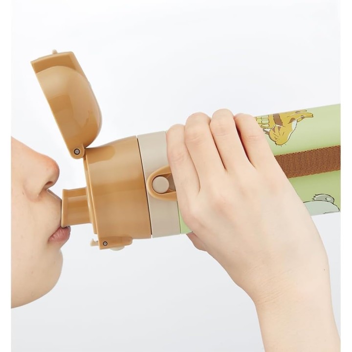 Borraccia per bambini Totoro Catbus, 470 ml, acciaio inossidabile, Skater, importata dal Giappone