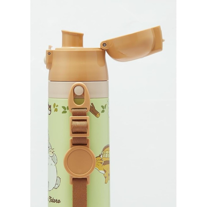 Borraccia per bambini Totoro Catbus, 470 ml, acciaio inossidabile, Skater, importata dal Giappone