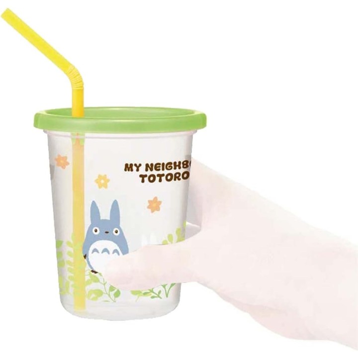 Lot de deux gobelets en paille Skater Totoro 320 ml SIH3ST - Importé du Japon