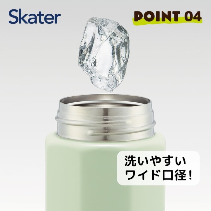 Bouteille en acier inoxydable Skater Totoro 500 ml STO5-A – Importée du Japon