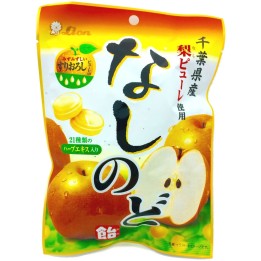 LION OKASHI - Bonbons à la Poire Nashi (poire japonaise) 80g