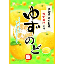 LION OKASHI - Bonbons au Yuzu 73g