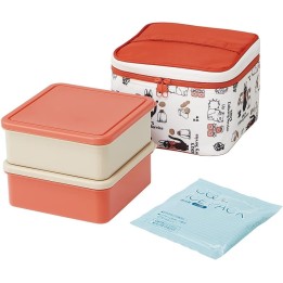 Set bento da picnic Skater Jiji 2240 ml KCPC2-A Importato dal Giappone