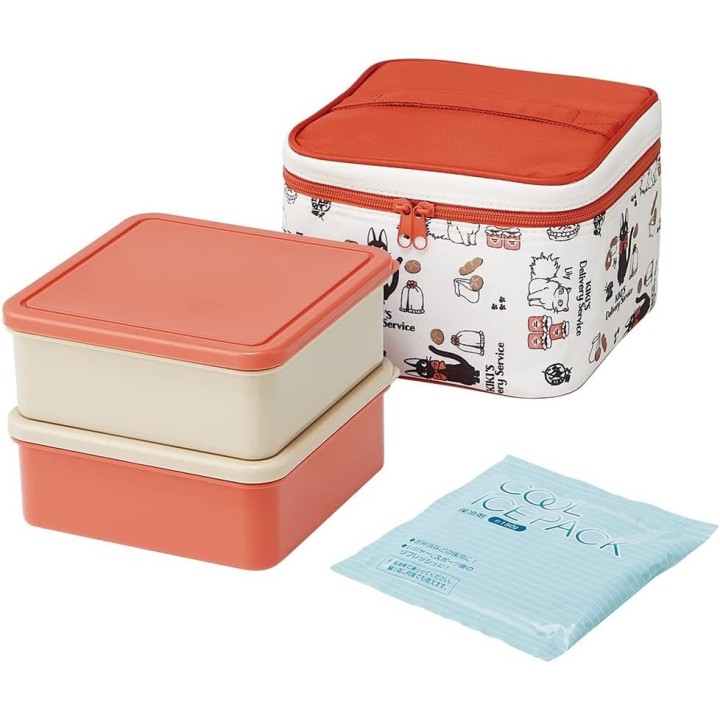 Skater Jiji Picnic Bento Set 2240ml KCPC2-A Japan Import