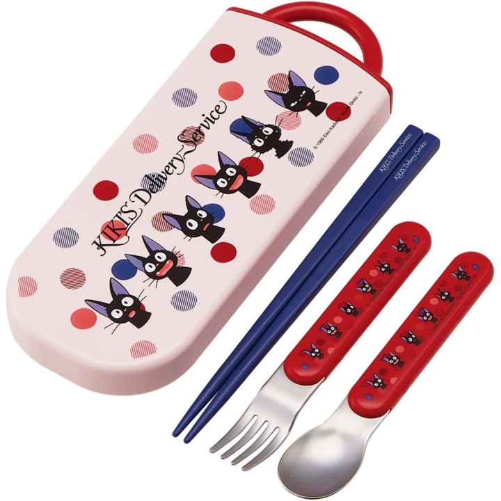 Skater – Kiki’s Delivery Service Jiji Face Trio Cutlery Set (TACC2AG-A)