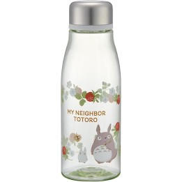 Totoro-Trinkflasche 500 ml mit Teesieb, aus Japan importiert