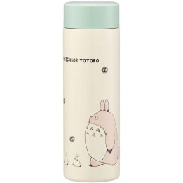 Bouteille isotherme Totoro en acier inoxydable, 350 ml, modèle « Skater », importée du Japon