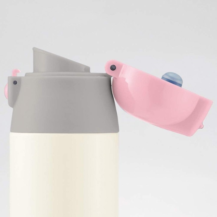 Bouteille isotherme Kiki Jiji en acier inoxydable, 360 ml, modèle « Skater », importée du Japon