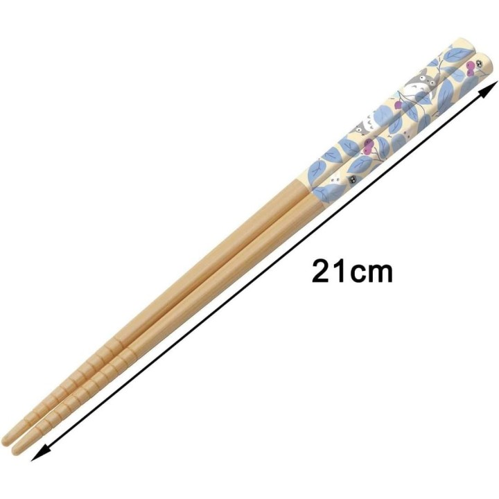 Palillos de bambú Totoro, 21 cm, Skater, importados de Japón