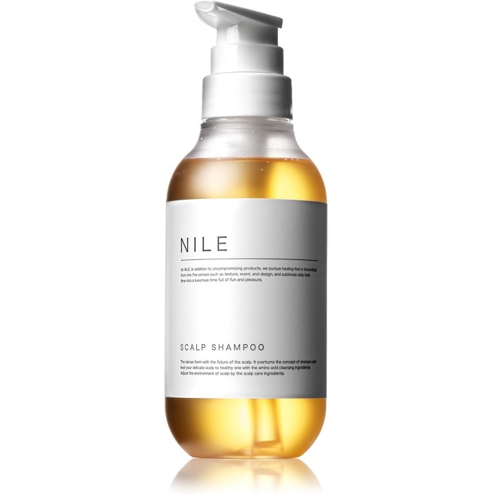 Shampooing pour le cuir chevelu dense en mousse NILE aux acides aminés Non Silicone (Parfum Californien)