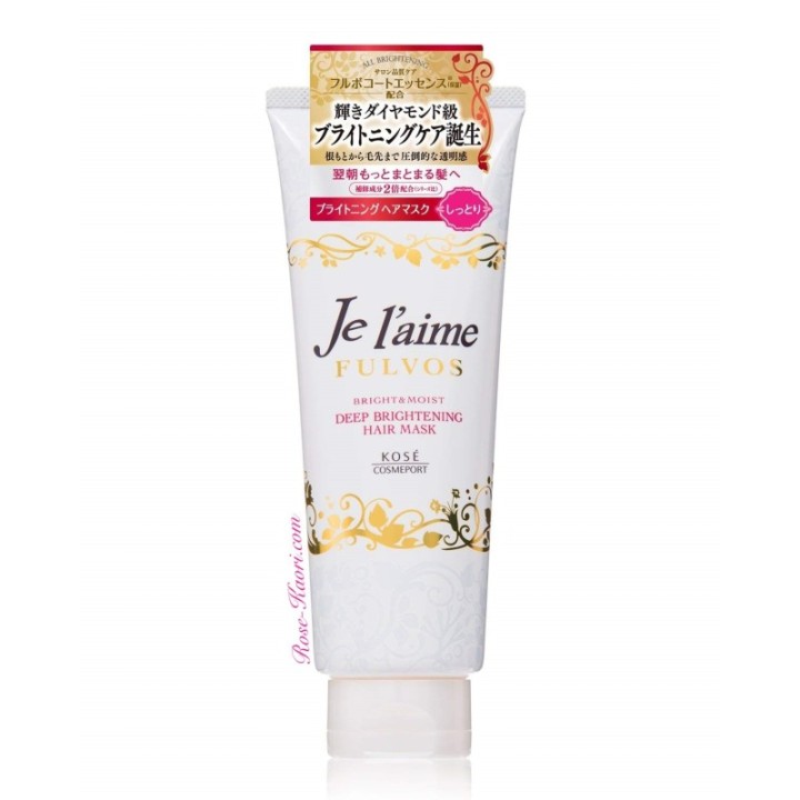 KOSE - Je l’aime - Fulvos Bright & Moist Masque