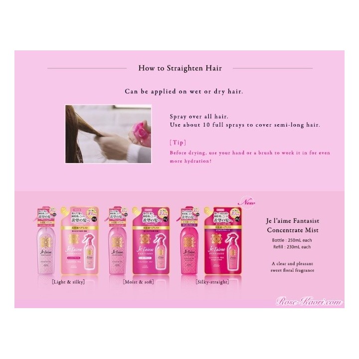 KOSE - Je l’aime - Fantasist Concentrate Mist Moist & Soft