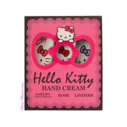 Hello Kitty Crema de manos (3 tubos)