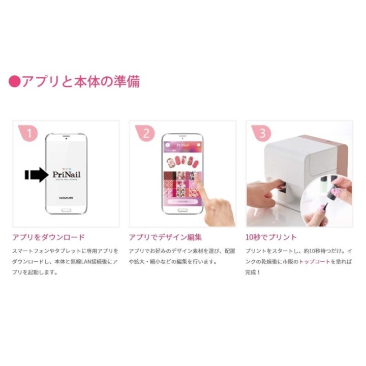 KOIZUMI KNP - N800P Digital Nail printer PriNail