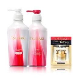 TSUBAKI Premium - Shampoing et après-shampoing hydratant et revitalisant