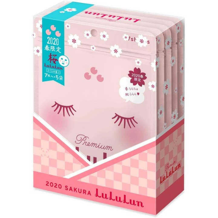 LULULUN - Masques Sakura Premium 35 pièces
