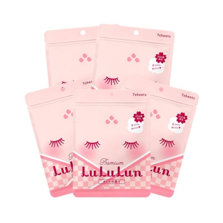LULULUN - Masques Sakura Premium 35 pièces