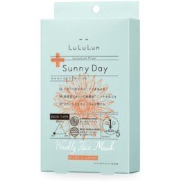 LULULUN - Maschera viso settimanale Sunny Day x5