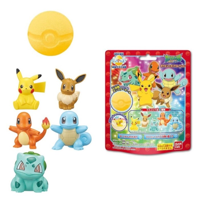 5 Boules de Bain Pokemon Figure