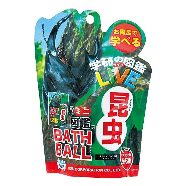 5 Bath Balls Insects