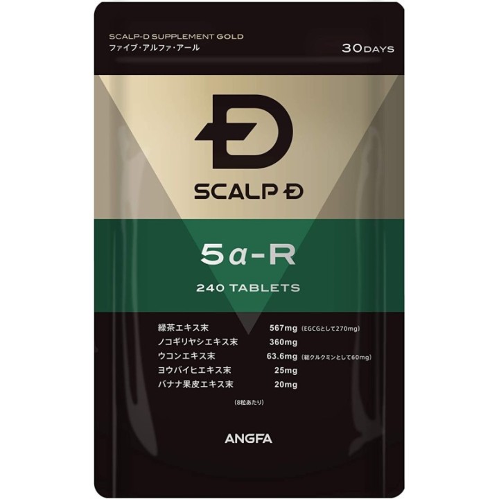 ANGFA - Integratore cuoio capelluto D Oro 5α-R
