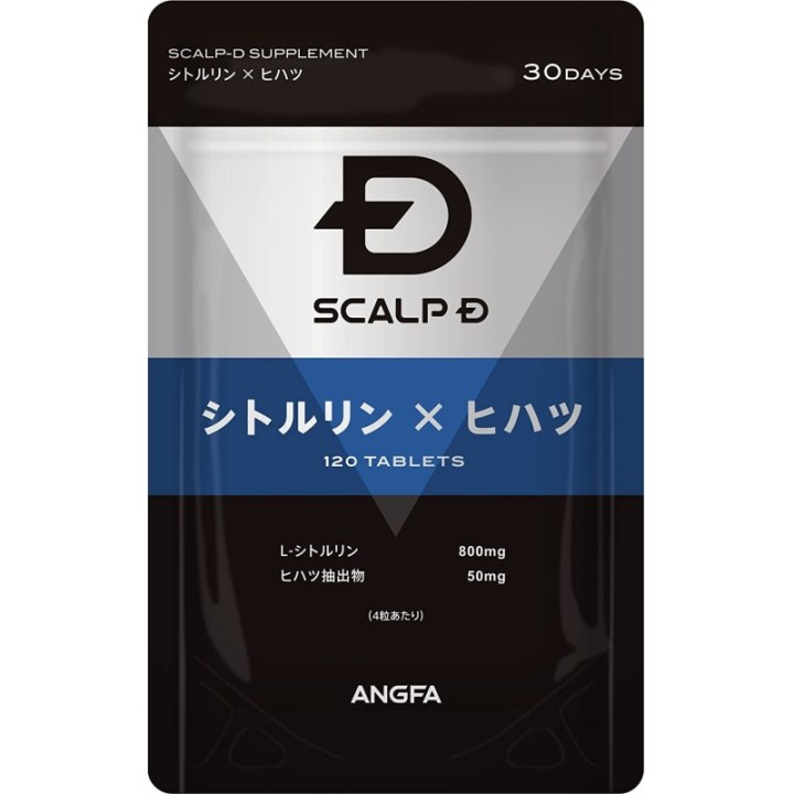 ANGFA - Scalp D Supplément Citrulline x Hihatu