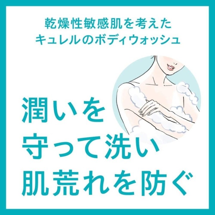 Curél - Foaming Body Wash