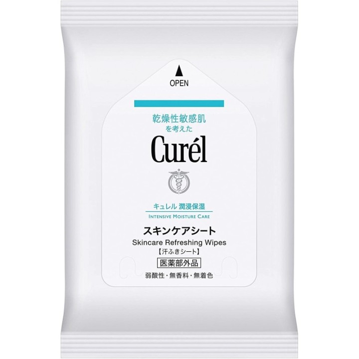 Curél - Skincare Refreshing Wipes  x3