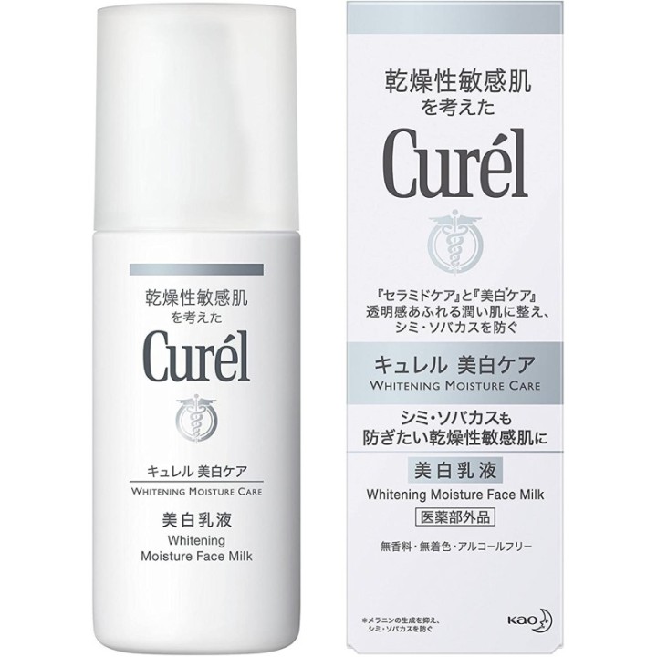 Curél - Lait hydratant blanchissant pour le visage