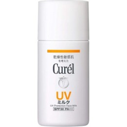 Curél - Latte viso con protezione UV