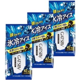 GATSBY - Lingettes faciales Type glace 42x3