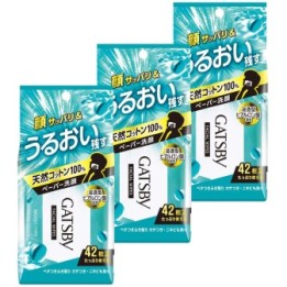 GATSBY - Facial Wipes Moist Type 42x3