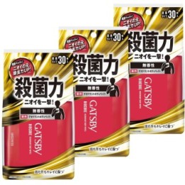 GATSBY - Body Wipes Biocore Sans Parfum 30x3