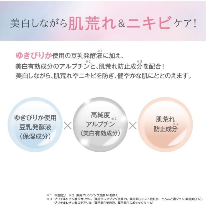 NAMERAKAHONPO - Whitening Beauty Fluid