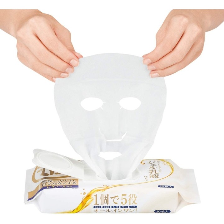 NAMERAKAHONPO - Masques Anti-âge 20 pièces